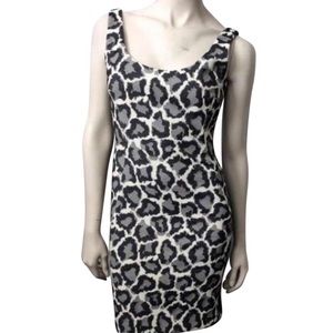 Diane von Furstenberg Cheetah & Black Dress